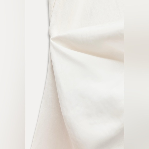 CIRC X ZARA DRAPED MINI DRESS Size M NWT - Picture 7 of 8